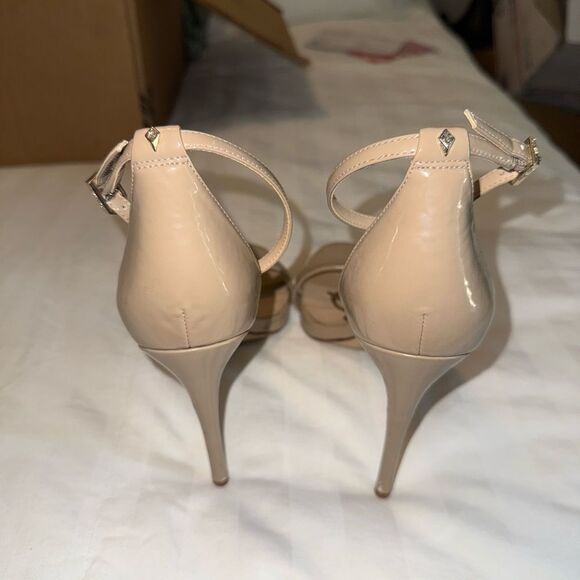 Sam Edelman Ariella Tan Heels with Ankle Strap Size 9 - Picture 8 of 9